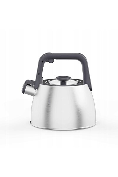 NO BRAND BergHOFF ceainic cu fluier Antracit 2,2L Oțel