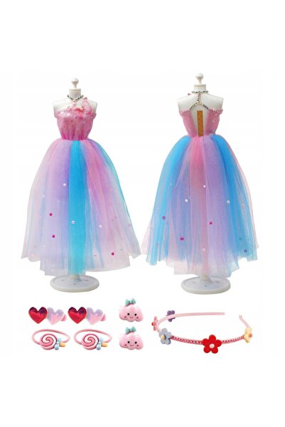 NO BRAND rochii de păpuși, design vestimentar, set, accesorii, cusut, garderobă