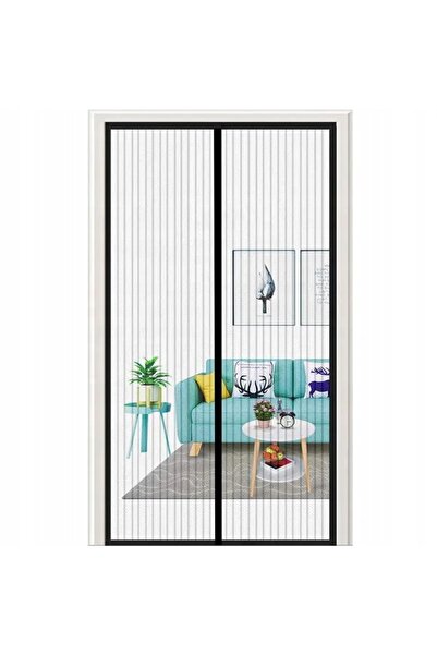 NO BRAND Plasă de țânțari pentru ușă, fereastră, balcon MAGNES 100 cm x 210 S...
