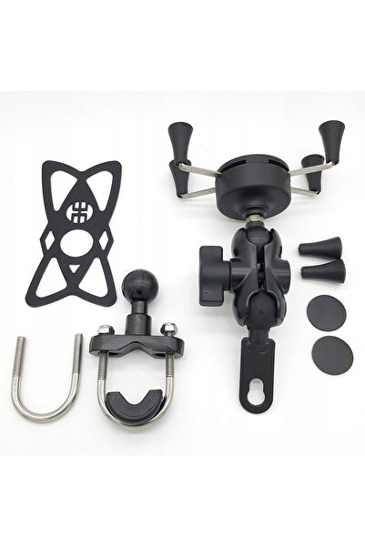 DKM Suport pentru telefon GPS motocicletă USB 2 MOUNTS