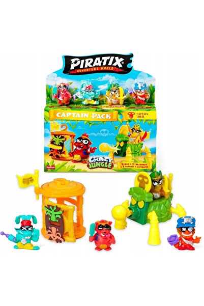 MagicboxToys MagicBox - Piratix seria 3 - Crazy Jungle - set Captain Pack ASO...
