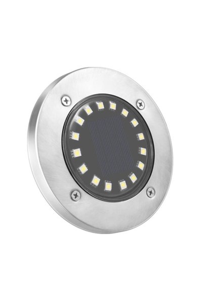 SUPERLED PROIECTOARE DISC DE EXTERIOR CU ENERGIE SOLARĂ, 16 LED-URI, IMPERMEA...