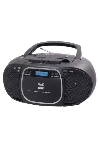 Trevi BOOMBOX RADIO MAGNETOFON CD MP3 CASETĂ USB DAB