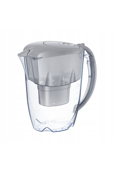 Aquaphor Cană filtrantă Jasper 2,8l argintiu/gri 4 filtre