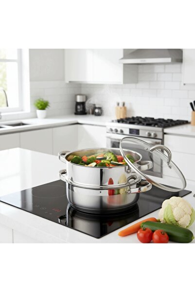 Klausberg OALĂ PENTRU GĂTIT LA ABURI PARĘ PAROWAR 26 cm 4,6 L