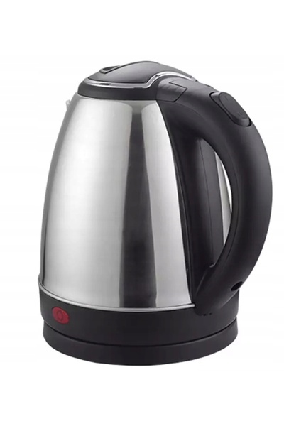 NO BRAND Fierbător electric puternic, 1500 W, 1.8 L, argintiu/gri