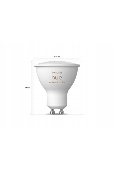 Philips Hue W&C GU10 350 lm Bec LED Inteligent