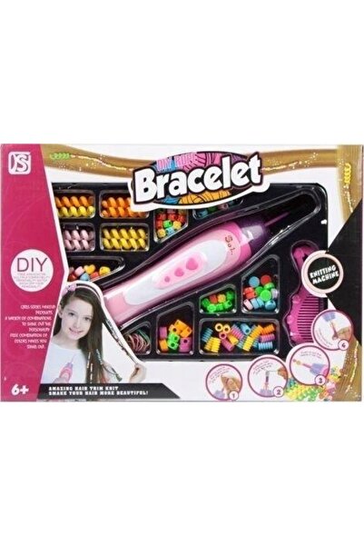 For Fun Set de înfrumusețare pentru împletit părul, cu accesorii, pentru deco...