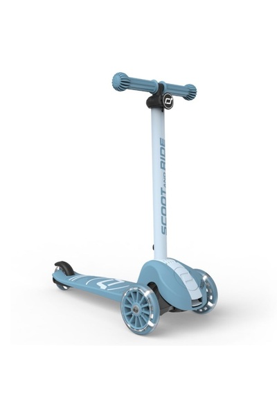 SCOOT AND RIDE Trotinetă Highwaykick 3S cu sistem de control, roți 2 în 1, LED
