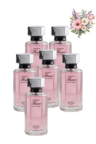 trı 6 Pieces Madame Flower Perfume 100ML