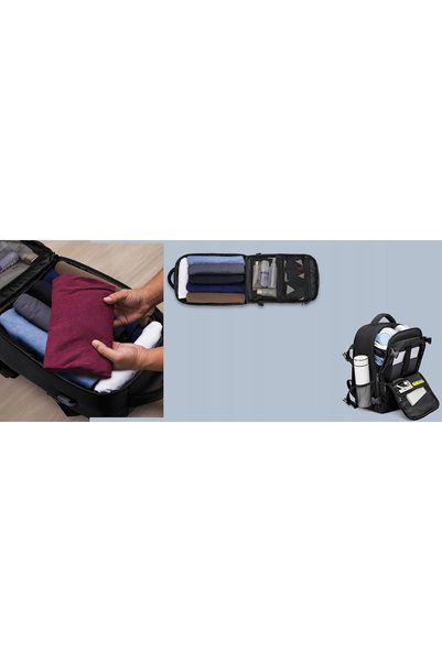 NO BRAND Rucsac de cabină 40x30x20 Bagaj de mână Ryanair Laptop 15.6 "