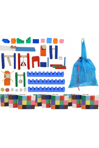 KRUZZEL Domino din lemn 1080 piese