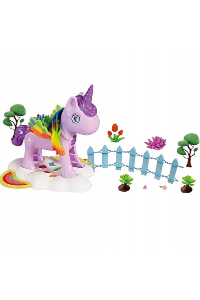 NO BRAND Set de aluat pentru prăjituri, plastilină magică unicorn pentru copi...