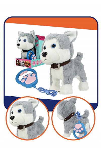 NO BRAND CÂINE HUSKY INTERACTIV CU ZIURĂ, CONTROLAT DE LA DISTANȚĂ, REAGĂ LA ...