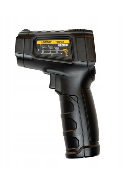 ANENG TH202 Termometru fără contact cu infraroșu și laser LCD -50 ° C la 600 ° C
