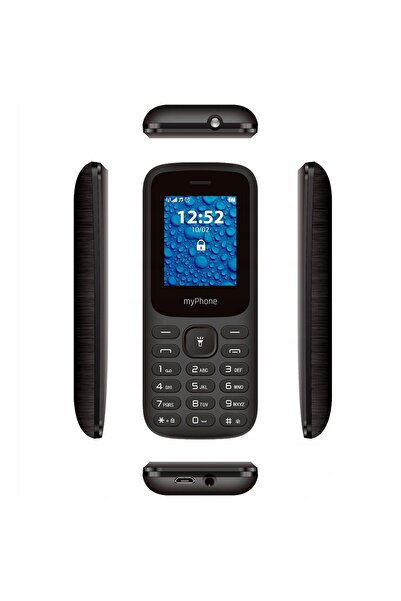 Myphone Telefon mobil 2220 1.77 " USB-C Bluetooth Lanternă Negru