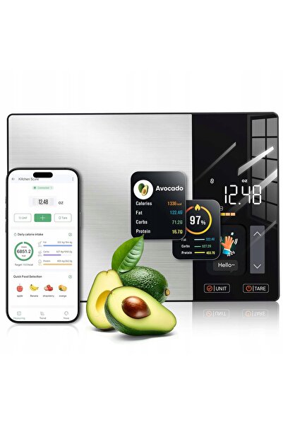 stazer Cântar electronic de precizie pentru uz casnic și dietetic + Baterii 1...