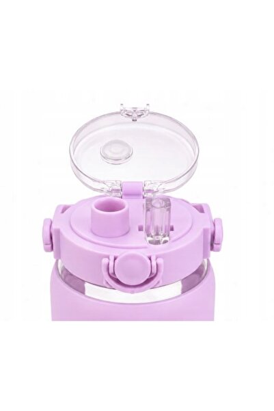 SMUKEE HOME Sticlă Smukee de 1,2 l (1200 ml), mare, violetă, din sticlă, cu h...