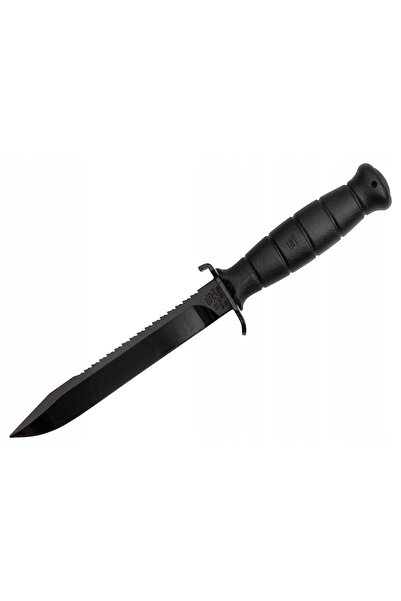 NO BRAND Glock 81 CUȚIT TACTIC DE Luptă ORIGINAL NEGRU + CARD DE SUPRAVIEȚUIRE