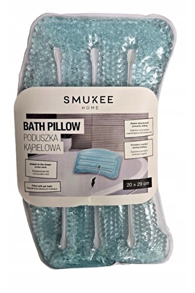 SMUKEE HOME Pernă de baie SMUKEE cu suport pentru cap pentru cadă 20 x 29 cm ...
