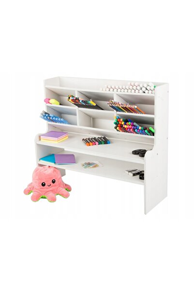 verk group Organizator de birou mare, tip dulap cu rafturi, pentru articole d...