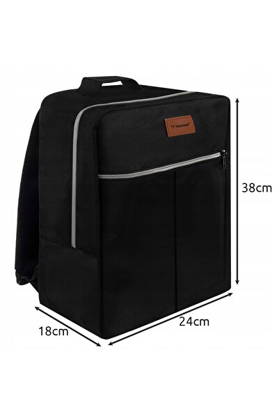Trizand Rucsac de avion, bagaj de mână, geantă de călătorie ușoară + Geantă c...
