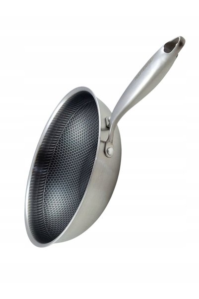 NO BRAND Wok MASTERPAN 32 cm din oțel