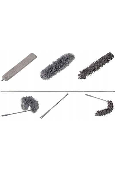 Oxo MOP TELESCOPIC CU PERIE MICROFIBRĂ PENTRU PRAF 280cm 3 ÎN 1