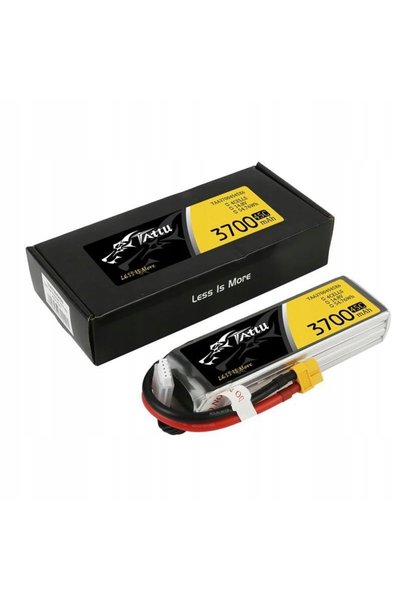 TATTU Lipol 4S 14.8V 3700mAh 45C XT60