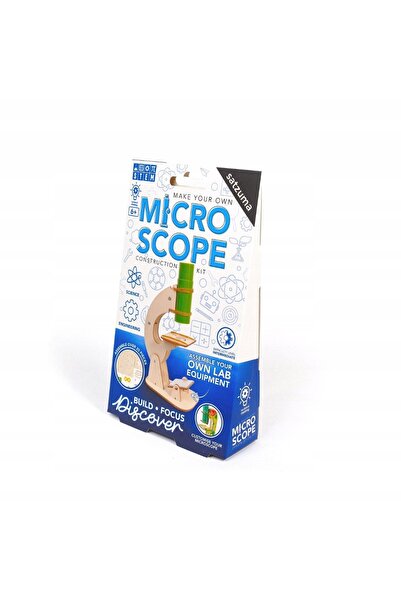 NO BRAND Kit educațional STEM Microscop pentru copii de asamblat, Peste 20 de...