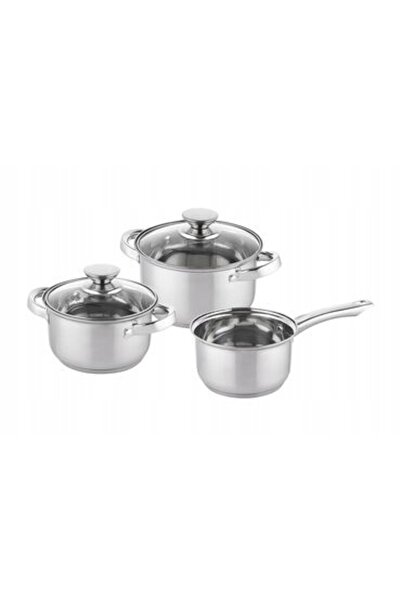 FLORINA Set de oale Cookpro, 6 piese, din oțel inoxidabil