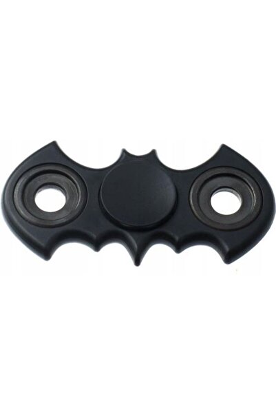 NO BRAND Spinner de mână din metal, negru, BATMAN, silențios, rapid, antistres
