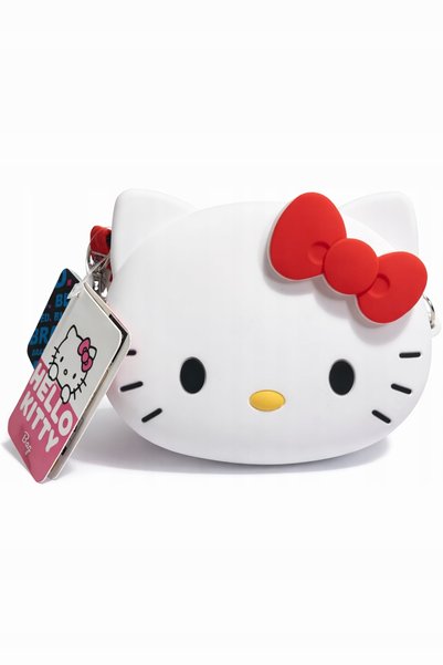 NO BRAND Mini geantă HELLO KITTY din silicon cu curea pentru copii