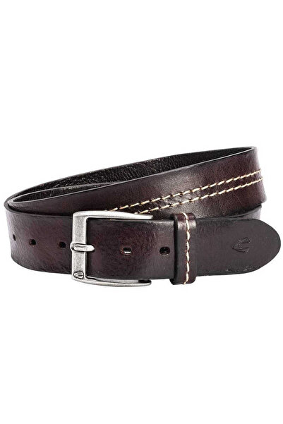 Camel Active Φαρδιά Ανδρική Δερμάτινη Ζώνη Καφέ 402030-9B03-20