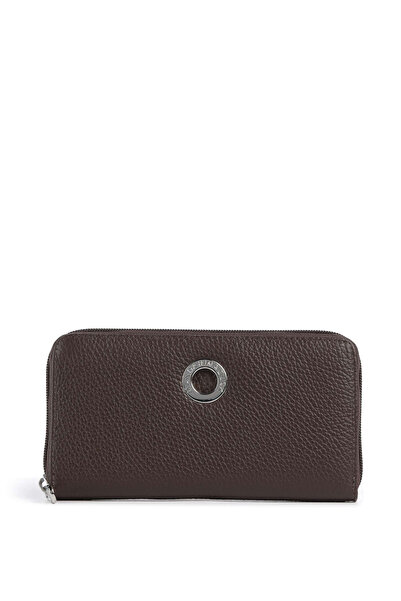 Mandarina Duck Μικρό Δερμάτινο Γυναικείο Πορτοφόλι Καφέ P10FZP61-B01