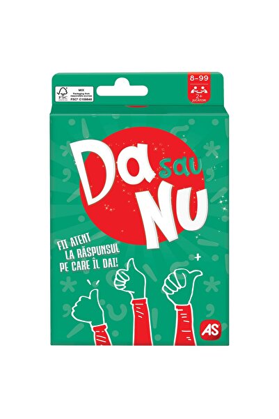 As Games Card Game - Yes or No, Romanian language