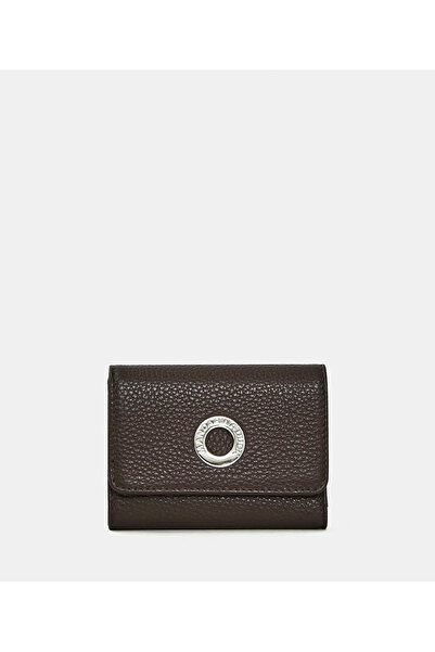 Mandarina Duck Μικρό Δερμάτινο Γυναικείο Πορτοφόλι Καφέ P10FZP70-B01