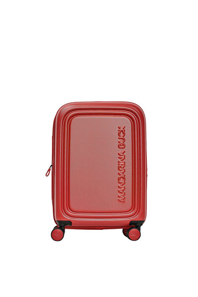 Mandarina Duck Logoduck+ Βαλίτσα Ταξιδίου Σκληρού Κελύφους Κόκκινη με 4 Ρόδες...