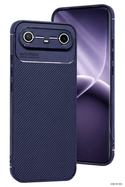 New Face غطاء كربوني من ZNGZRMLL Newface Tecno Spark Slim 5G مع تركيز تلقائي ...