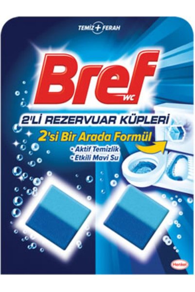 Bref 4 Paket Wc Rezervuar Küpleri Okyanus 2li Paket