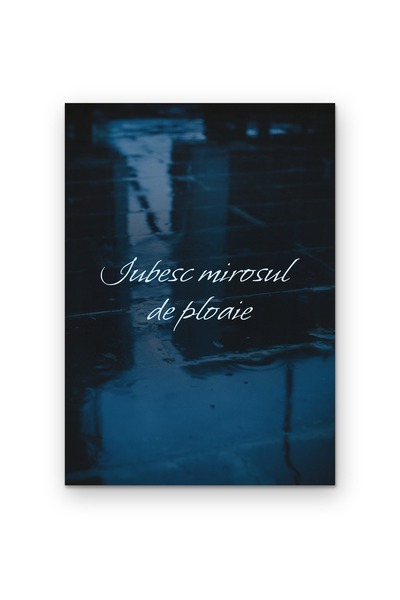 OEM Poster Carton 250g A4, Citat Motivational Iubesc Mirosul de Ploaie, Decor...