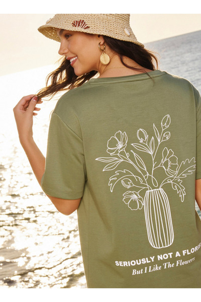 FAV Youth Neoprene T-shirt with Floral Print