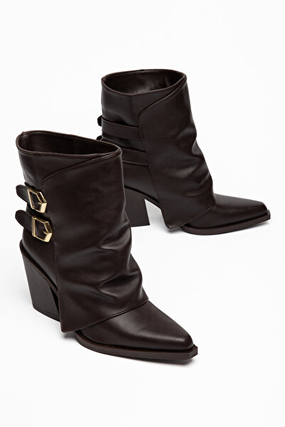 MS SUGAR SHOES أحذية كاوبوي نسائية + مشبك مزدوج + مقدمة مدببة + أحذية غربية.