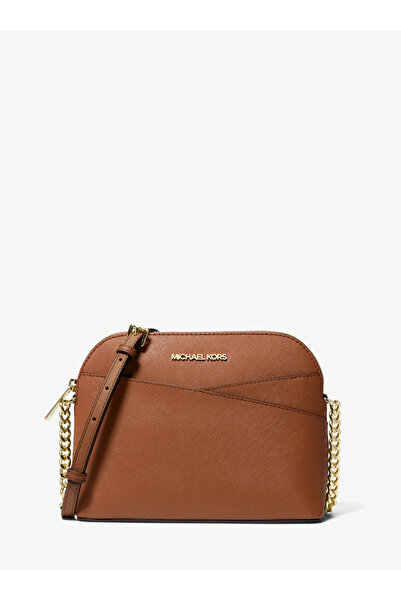 Michael Kors Jet Set Travel Medium Dome Women's Saffiano Leather Shoulder Bag...
