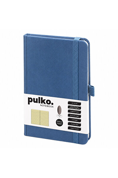 PULKO Notebook Notebook, (9X14Cm), Accordion Spine, Textured Hard Cover, 176 ...