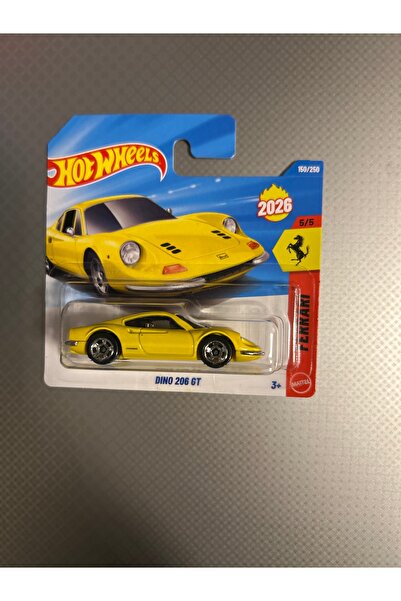 HOT WHEELS Ferrari Dino 206 gt