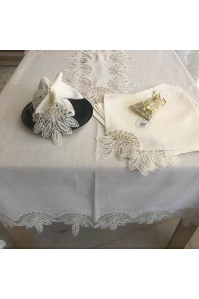 Ceki Home Επιτραπέζια σκεύη Lady Gardenya Σετ τραπεζαρίας από λινό 160x220 Σε...