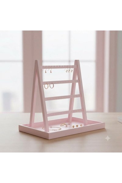 YILDIZ Jewelry Organizer Stand - Multi-Tier Jewelry Organizing Stand with Ear...