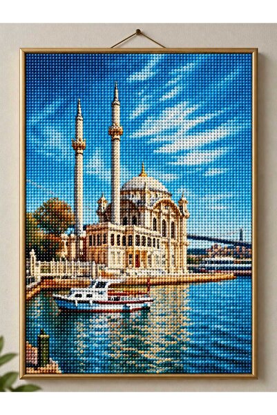 DNZt 5D Diamond Painting 30x40 cm Elmas Mozaik Boncuklu Taşlı Goblen Pano Tab...