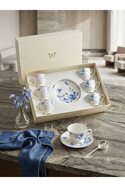 Generic Brand 200ml Classic Design Tea Cups and Saucers Set for High-End Tea ...